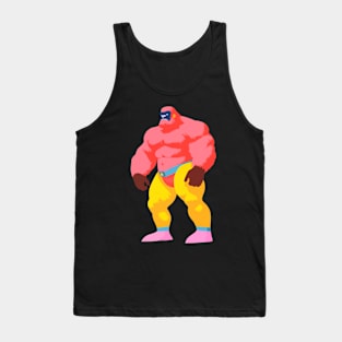 Big Foot Wrestler Tank Top